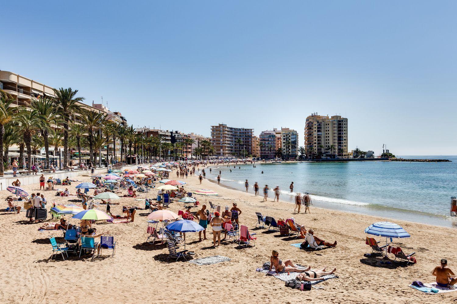 Studio Apartment Santana Habaneras - 18 At Beach With Garage, Pool And Lift Torrevieja Luaran gambar